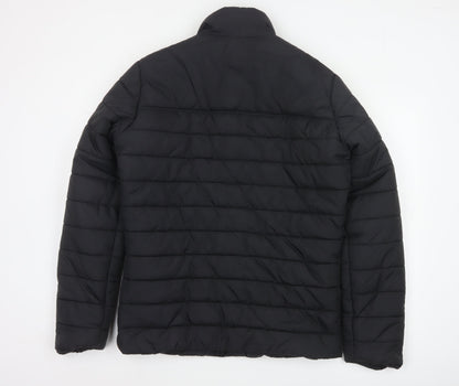 Hummel Mens Black Puffer Jacket Medium Fleetwood Town FC