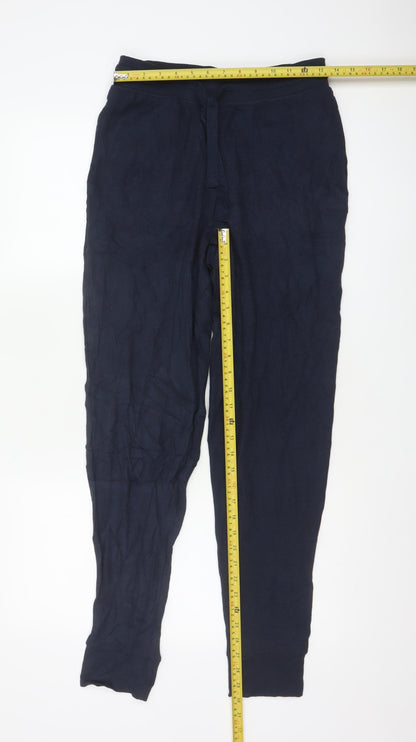 Marks and Spencer Men's Blue Small Pyjama Pants Lightweight Loungewear