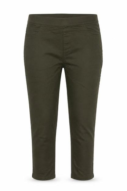 Marks & Spencer Womens Green Size 12 Jegging Trousers Regular Fit
