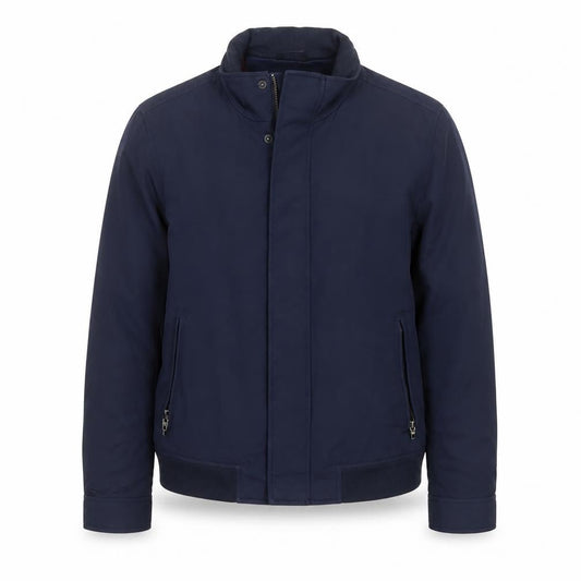 Banana Republic Men’s Blue Bomber Jacket S Nylon Cotton Lined