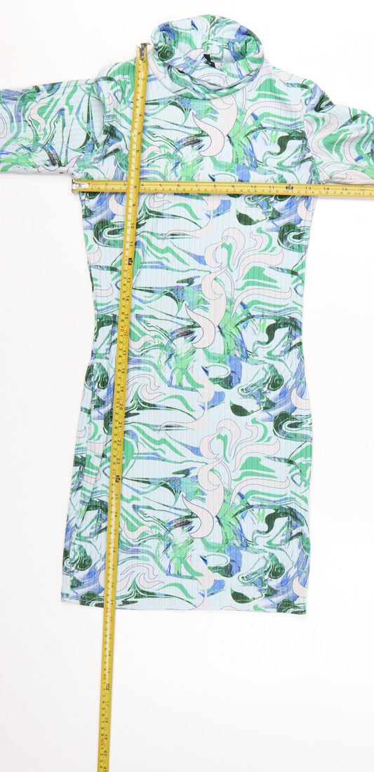 PrettyLittleThing Women's Multicoloured Size 6 Bodycon Dress