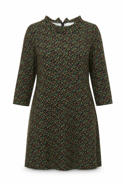 Laura Ashley Women's Multicoloured Floral A-Line Dress Size 18
