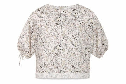 Modern Rarity Women's Multicoloured Floral Tunic Blouse Size M