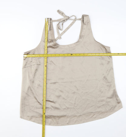 Marks and Spencer Women's Beige Camisole Tank Top Size 18