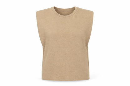 ZARA Women Beige Crew Neck Knit Jumper M Lightweight Pullover