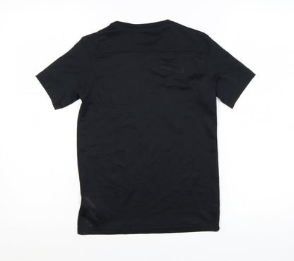 Nike Boys Black Dri-Fit Elite Football Coaching T-Shirt 13-14 Years