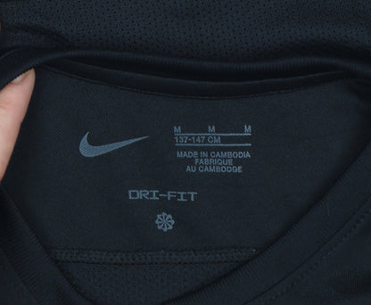 Nike Boys Black Dri-Fit Elite Football Coaching T-Shirt 13-14 Years