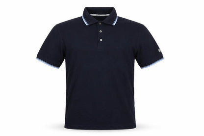 Lee Cooper Men’s Blue Cotton Short Sleeve Polo Shirt Size M