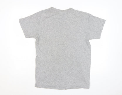 Delta Pro Weight Men's Grey Brooklyn New York Graphic T-Shirt Size M