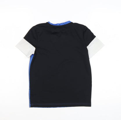 PlayStation Boys Blue Short Sleeve Graphic T-Shirt 8-9 Years Polyester