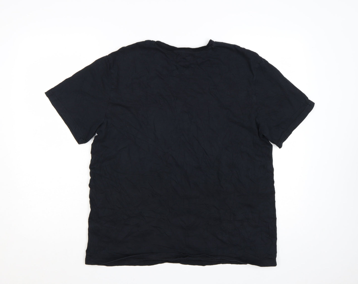George Men’s Black Guinness Graphic Crew Neck T-Shirt Size L