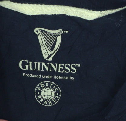 George Men’s Black Guinness Graphic Crew Neck T-Shirt Size L