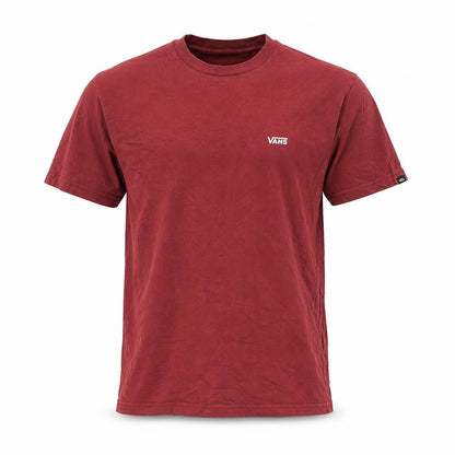 Vans Men's Red Classic Fit Cotton Crew Neck T-Shirt Size S