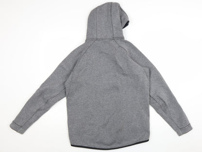 Nike Men's Grey Full Zip Hoodie Size M Regular Fit