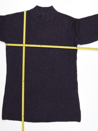 Next Women Navy Acrylic Knit Jumper UK 22 Relaxed Fit Warm Winter Pull Over