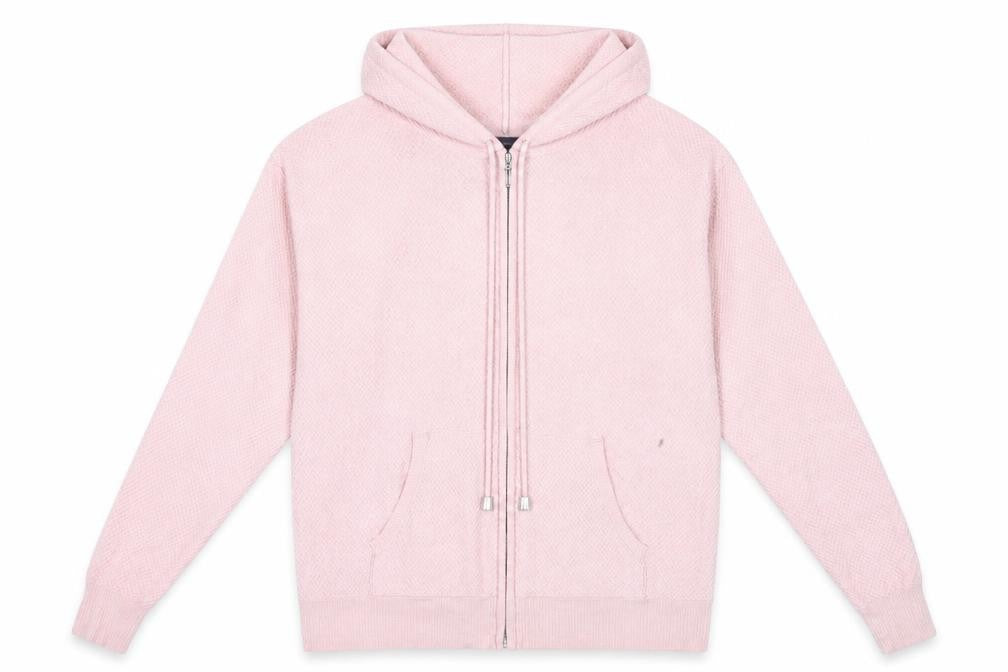 Marks & Spencer Women Pink Small Full Zip Hooded Sweatshirt