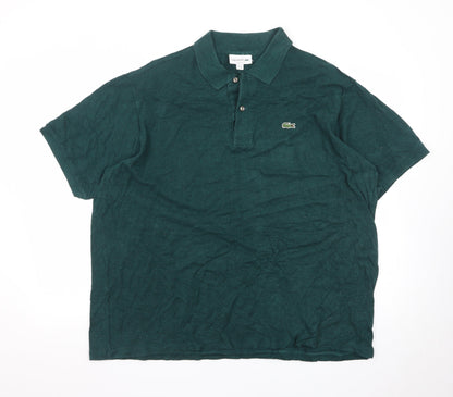 Lacoste Men’s Green Classic Fit 4XL Cotton Polo Shirt