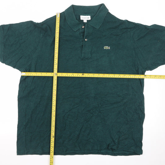 Lacoste Men’s Green Classic Fit 4XL Cotton Polo Shirt