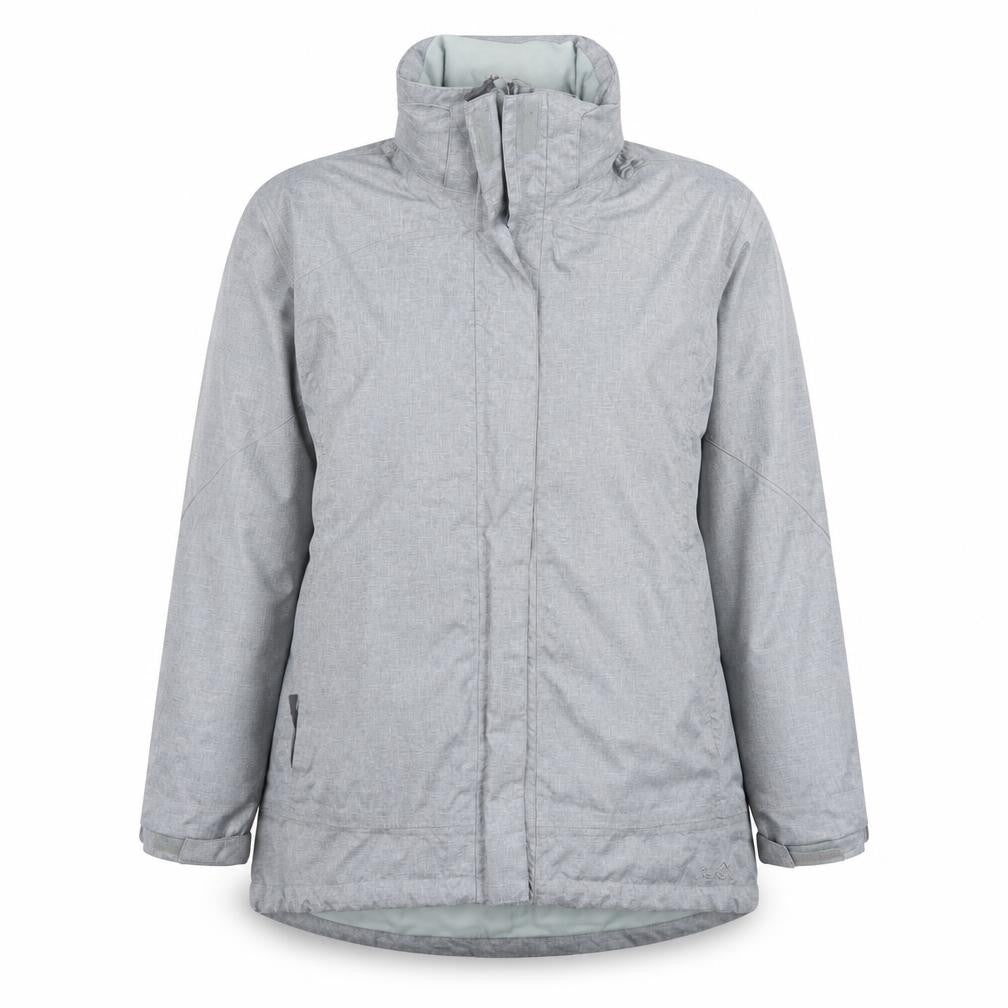 Peter Storm Womens Grey Waterproof Rain Coat Jacket Size 18