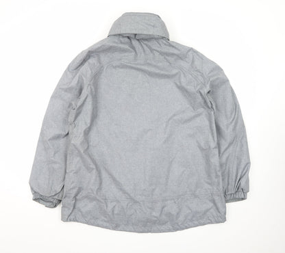 Peter Storm Womens Grey Waterproof Rain Coat Jacket Size 18
