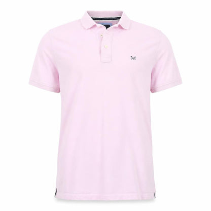 Crew Clothing Company Men's Pink L Cotton Polo Shirt