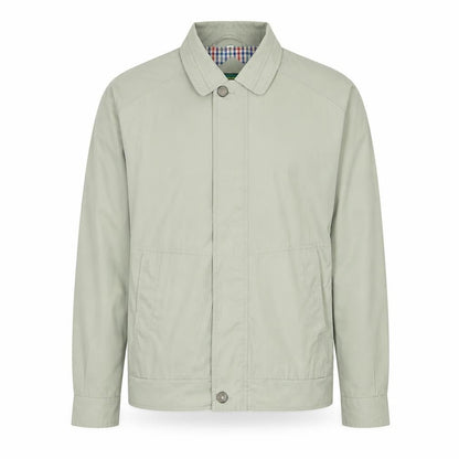 Kings Club Men’s Green L Basic Cotton Blend Casual Jacket
