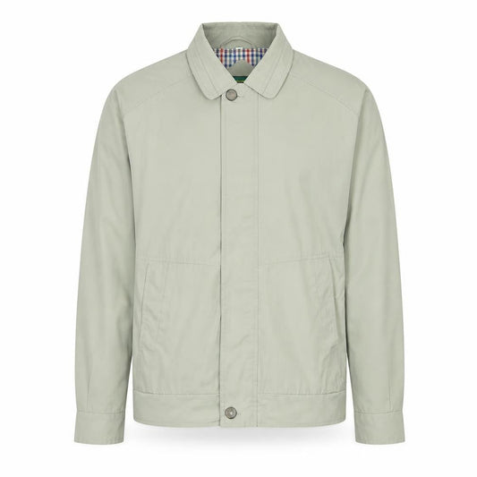 Kings Club Men’s Green L Basic Cotton Blend Casual Jacket