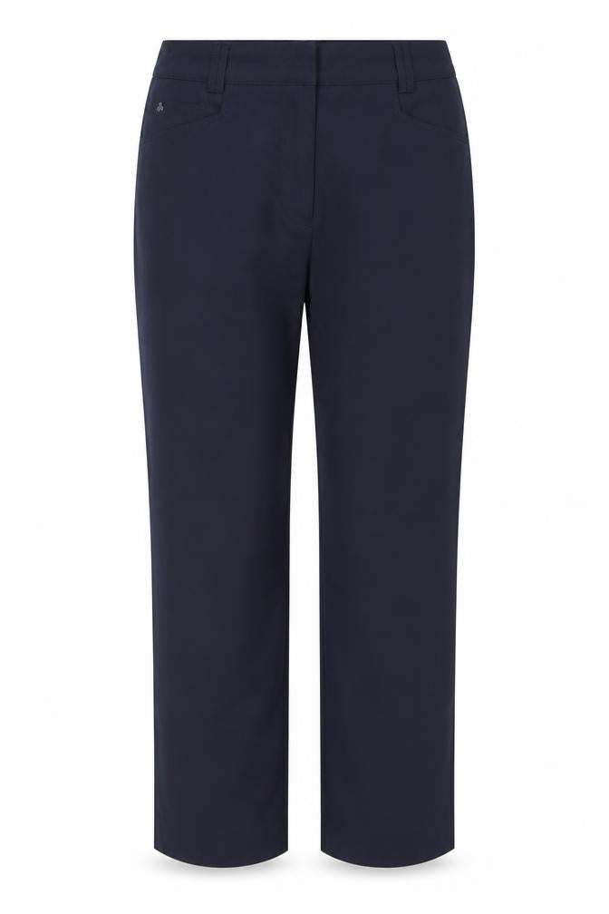 Green Lamb Women's Blue Size 16 Straight Stretch Trousers