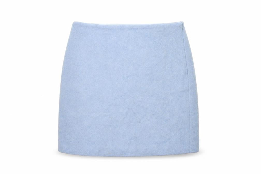 Boden Women's Blue Wool Pencil Skirt Size 10