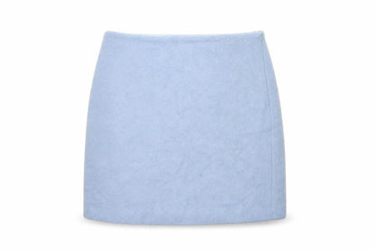 Boden Women's Blue Wool Pencil Skirt Size 10