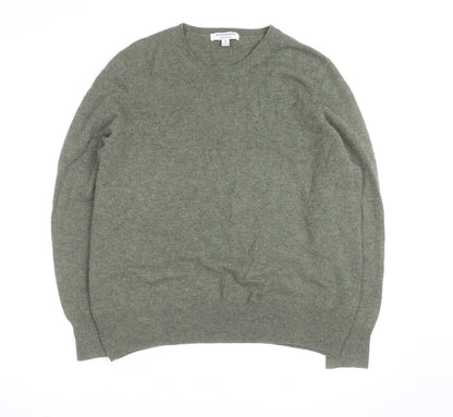 Marks and Spencer Women’s Green Pure Cashmere Jumper Size 18