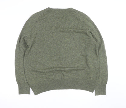 Marks and Spencer Women’s Green Pure Cashmere Jumper Size 18