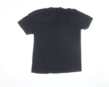Nike Women's Black Just Do It T-Shirt Medium Short Sleeve Cotton
