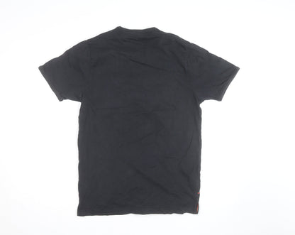 Luke 1977 Sport Men's Black Medium Crew Neck Cotton T-Shirt