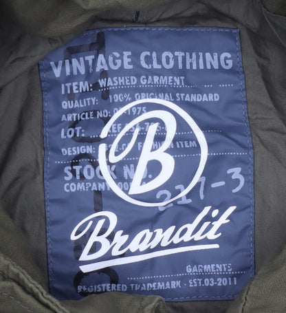 Brandit Men's Khaki M65 Giant Military Jacket XXL Cotton Blend