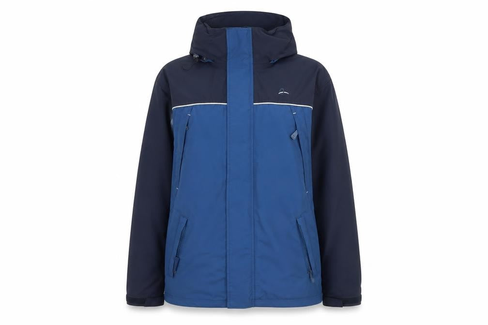 GTI Outdoor Women's Blue Waterproof Parka Jacket Size S