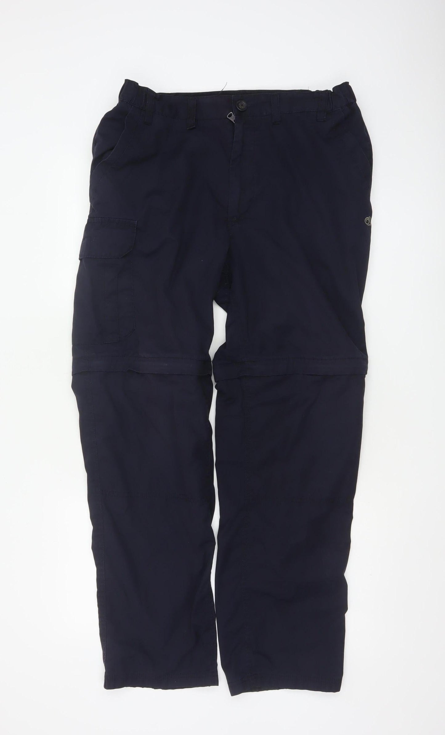 Craghoppers Men's Navy Convertible Cargo Trousers Size 34R