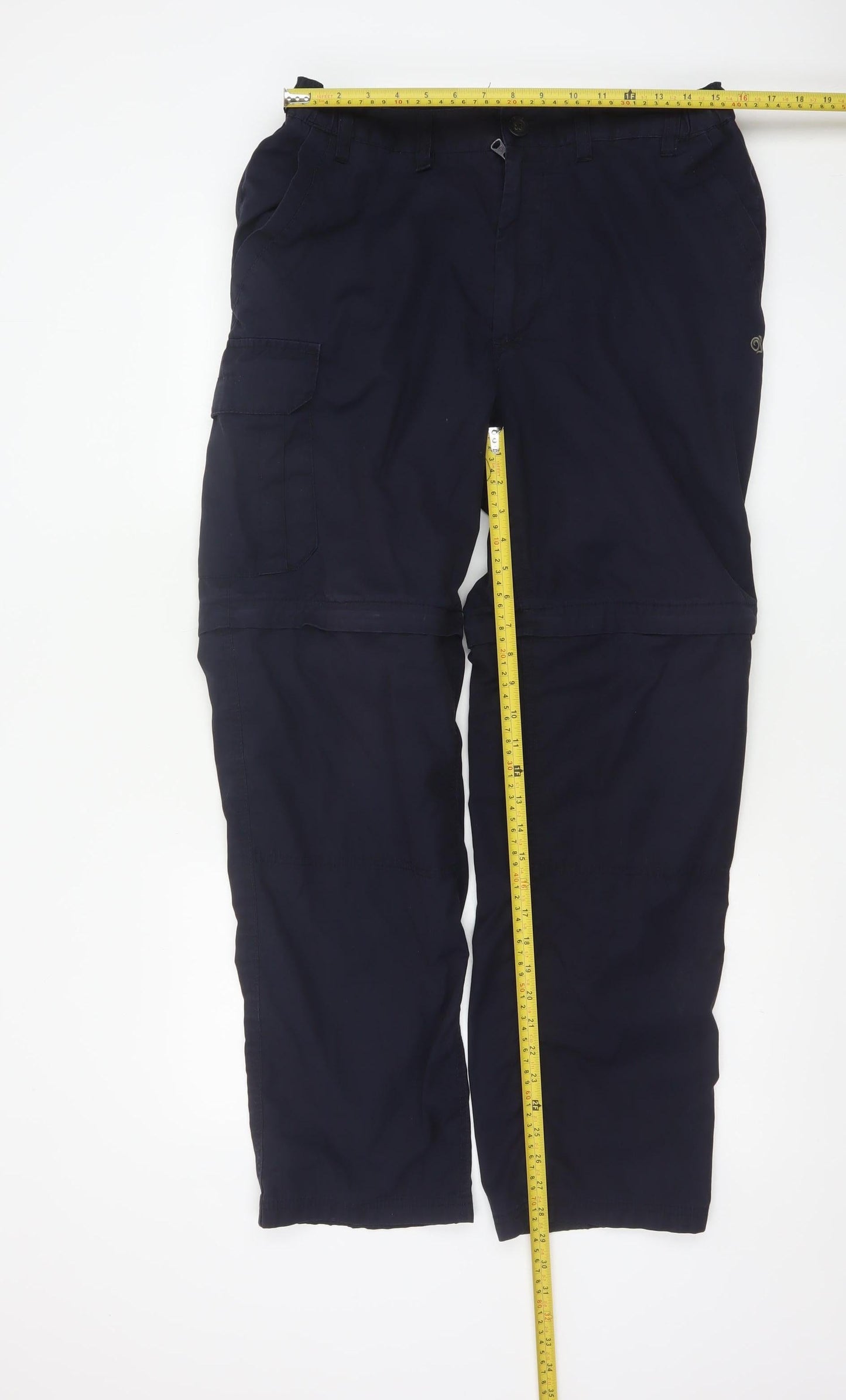 Craghoppers Men's Navy Convertible Cargo Trousers Size 34R