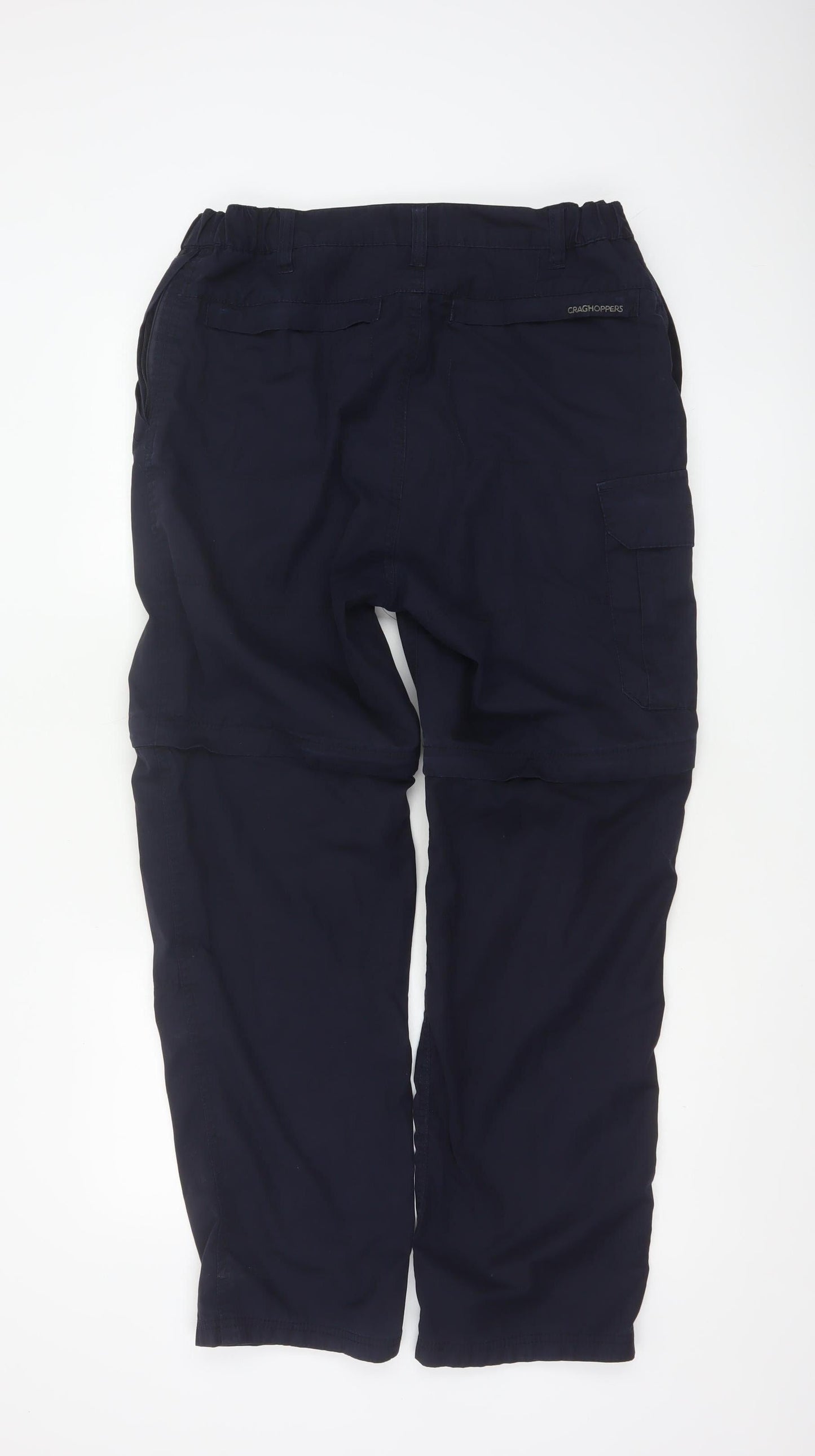 Craghoppers Men's Navy Convertible Cargo Trousers Size 34R