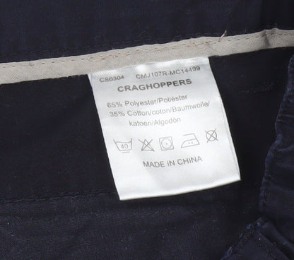 Craghoppers Men's Navy Convertible Cargo Trousers Size 34R