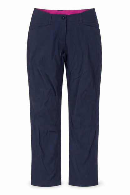 TOG24 Women's Blue Cargo Trousers Size 10 Long Polyamide Stretch