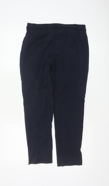 Marks and Spencer Womens Navy Blue Slim Dress Pants Size 12