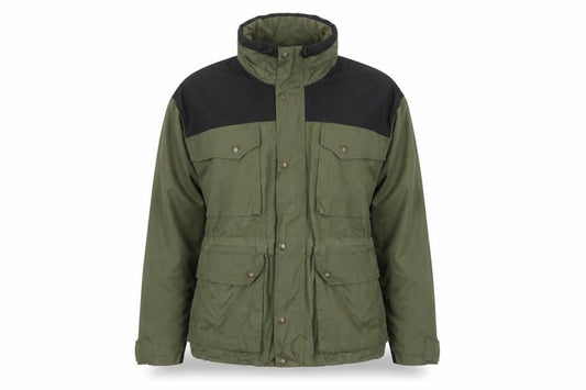 Fjällräven Women's Green XS Parka Jacket Windproof Outdoor Style