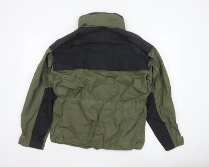 Fjällräven Women's Green XS Parka Jacket Windproof Outdoor Style
