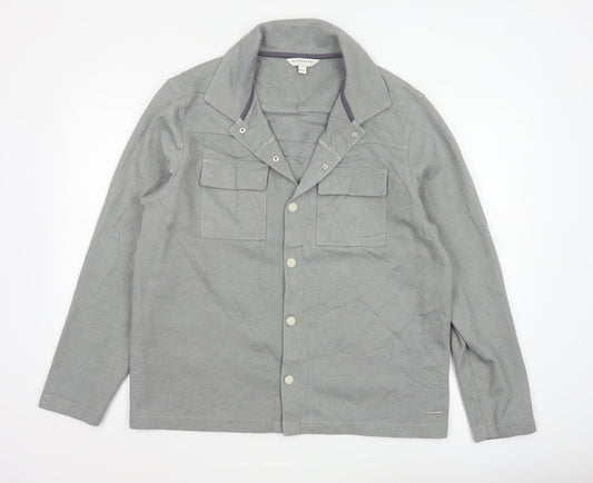 Marks and Spencer Autograph Men's Grey L Casual Lightweight Jacket
