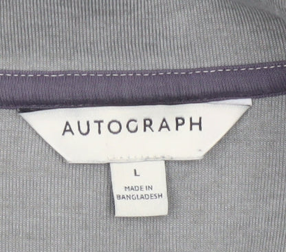 Marks and Spencer Autograph Men's Grey L Casual Lightweight Jacket