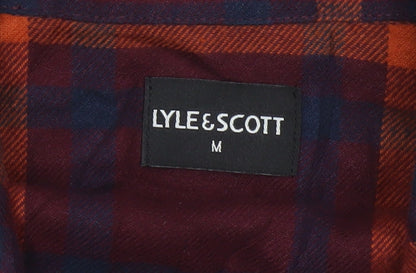 Lyle & Scott Men's Multicoloured Check Cotton Flannel Shirt M