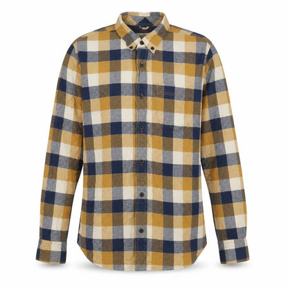 Fat Face Men's Multicoloured Check Cotton Button-Up Shirt Size M