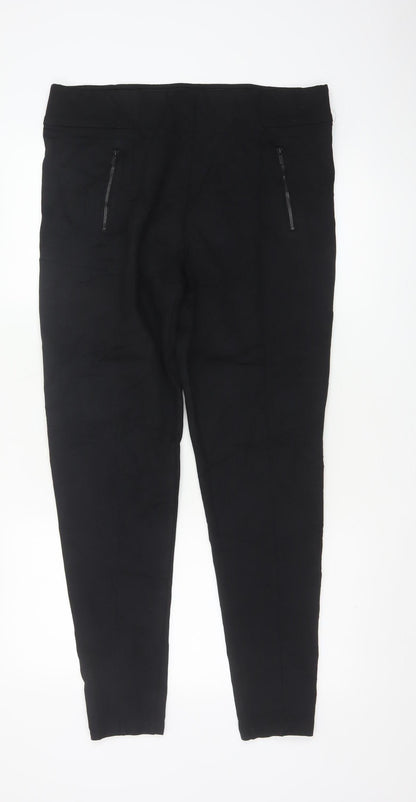 Marks and Spencer Women’s Black Size 16 Tall Stretch Skinny Leggings
