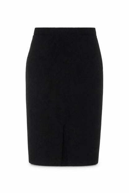 Next Women Black Size 10 Pencil Skirt Viscose Blend Workwear